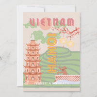 Vietnam Travel Art, Vintage