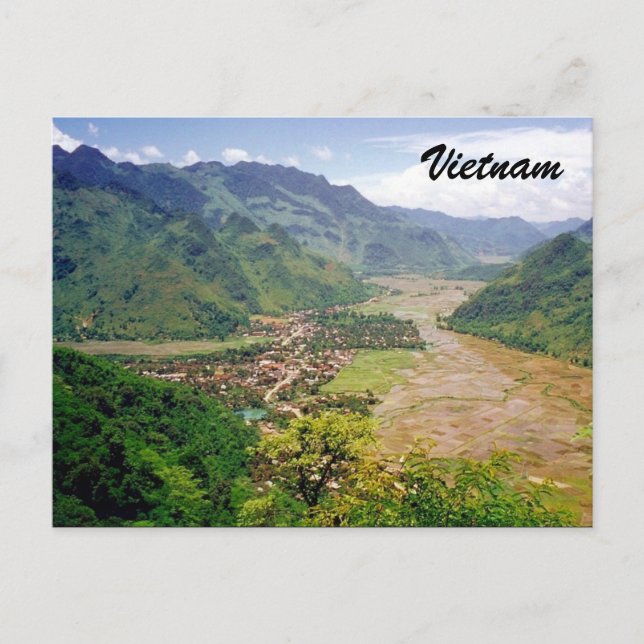 vietnam valley postcard (Front)