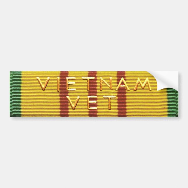 Vietnam Vet bumper sticker (Front)
