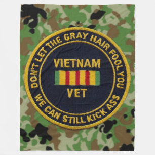 VIETNAM VET FLEECE BLANKET