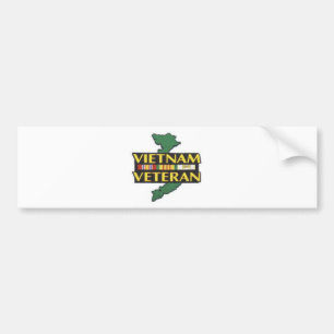 Vietnam Veteran Bumper Sticker