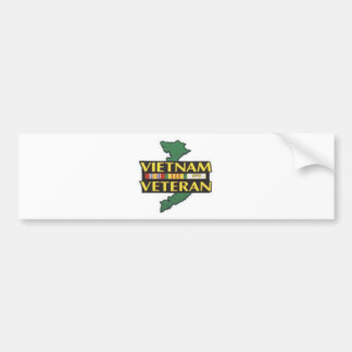 Vietnam Veteran Bumper Sticker