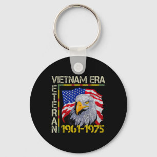Vietnam Veteran Era 1961 1975 Memorial Flag Keychain
