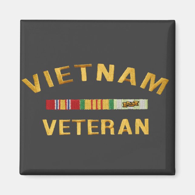Vietnam Veteran Gifts Magnet (Front)