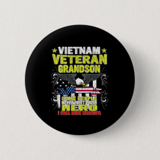 vietnam veteran grandson 2 inch round button