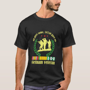 Vietnam Veteran some Gave All Nam Vet T Shirt