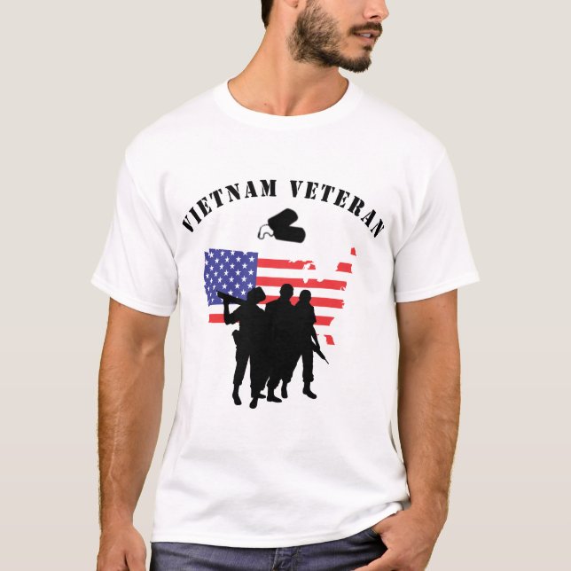 Vietnam Veteran T-Shirt (Front)