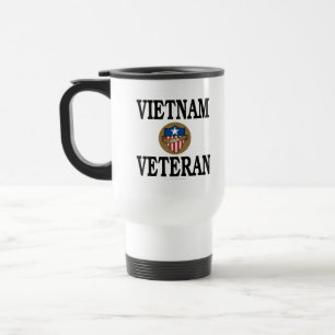 Vietnam veteran travel mug