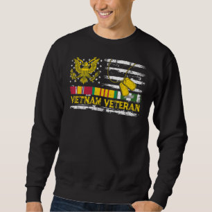 Vietnam Veteran Us Flag Vietnam War Vet Tee