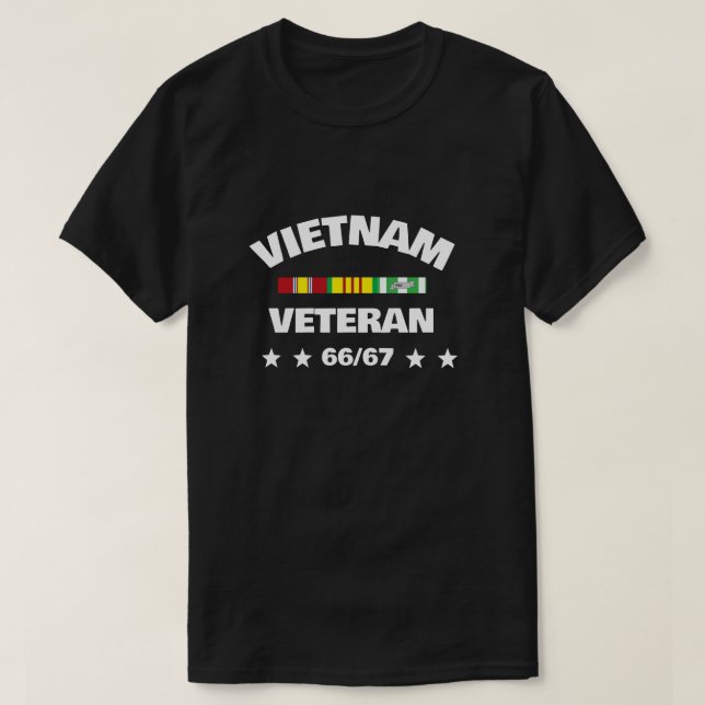 VIETNAM VETERANS 66-67 T-Shirt (Design Front)
