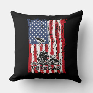 VIETNAM VETERANS: Honoring Your Sacrifice and Serv Throw Pillow