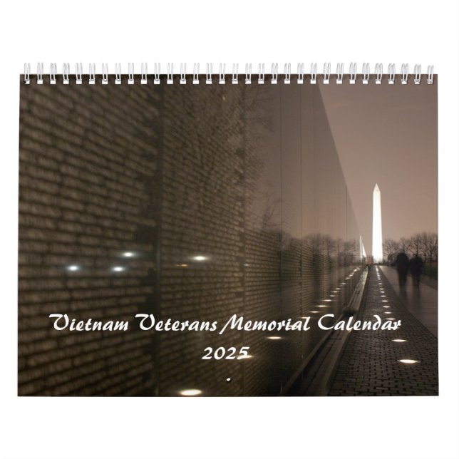 Vietnam Veterans Memorial Calendar 2025 (Cover)