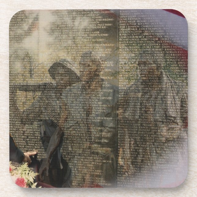 Vietnam Veterans' Memorial Coaster (Front)