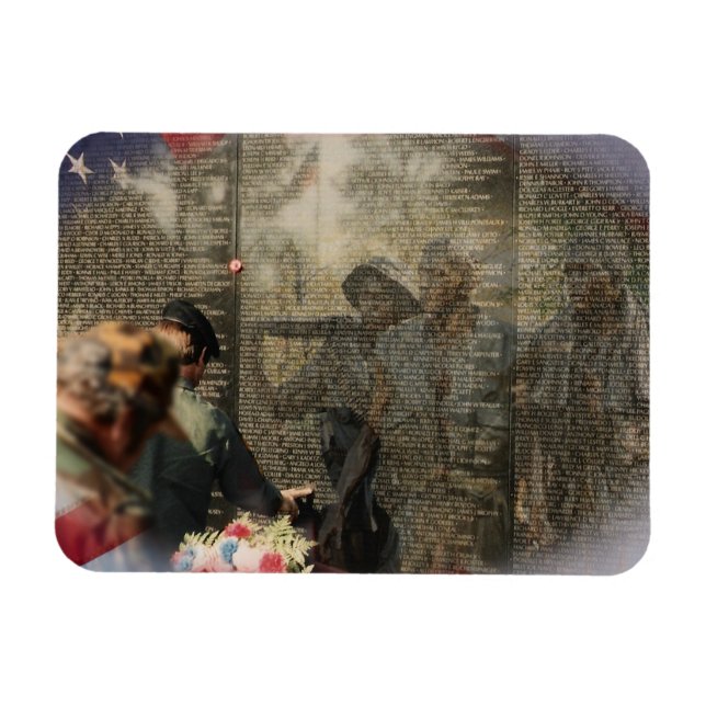 Vietnam Veterans' Memorial Magnet (Horizontal)