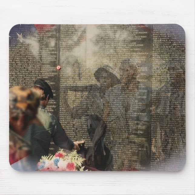 Vietnam Veterans' Memorial Mouse Pad (Front)