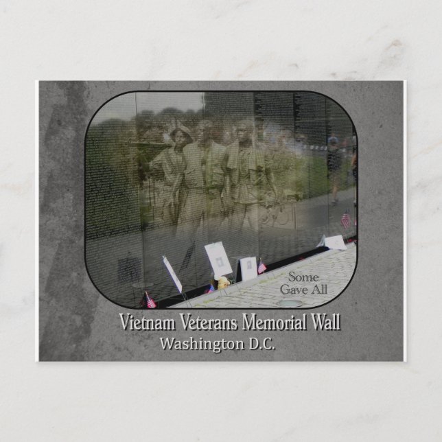 Vietnam Veterans Memorial Postcard (Front)