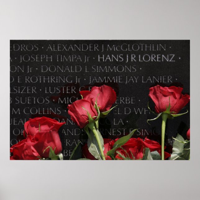 Vietnam Veterans Memorial Poster (Front)