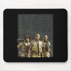 Vietnam Veterans Memorial Wall, Washington Mouse Pad