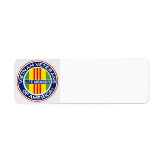 Vietnam Veterans of America Life Member Labels