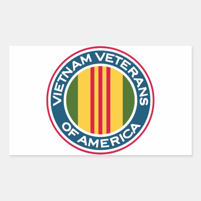Vietnam Veterans of America Logo Sticker (Front)