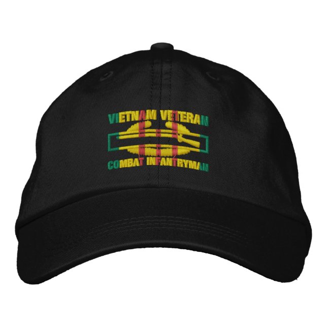 Vietnam Vétérinaire de combat Infanterie Casquette (Devant)