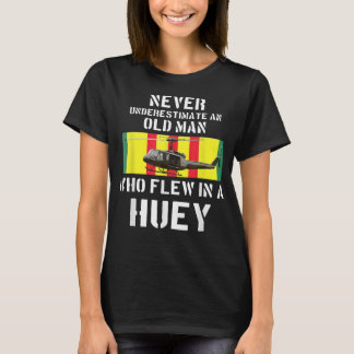 Vietnam Vétérinaire Vet T-shirt Euh-1 Huey Hélicop