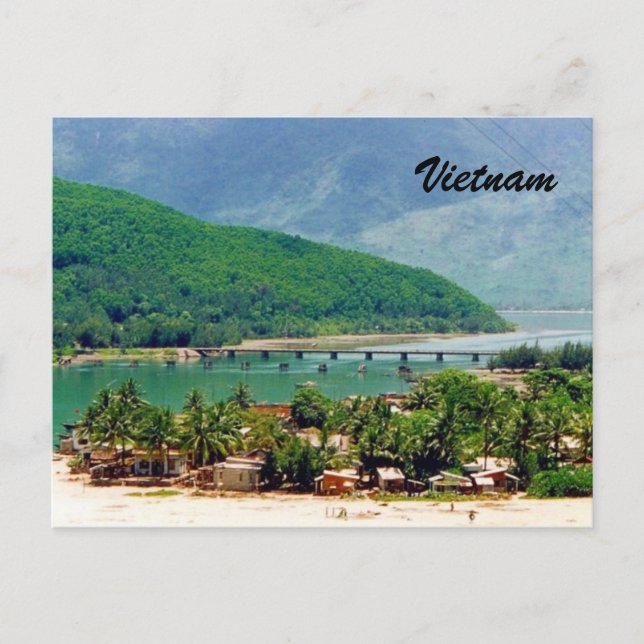 vietnam villages postcard (Front)