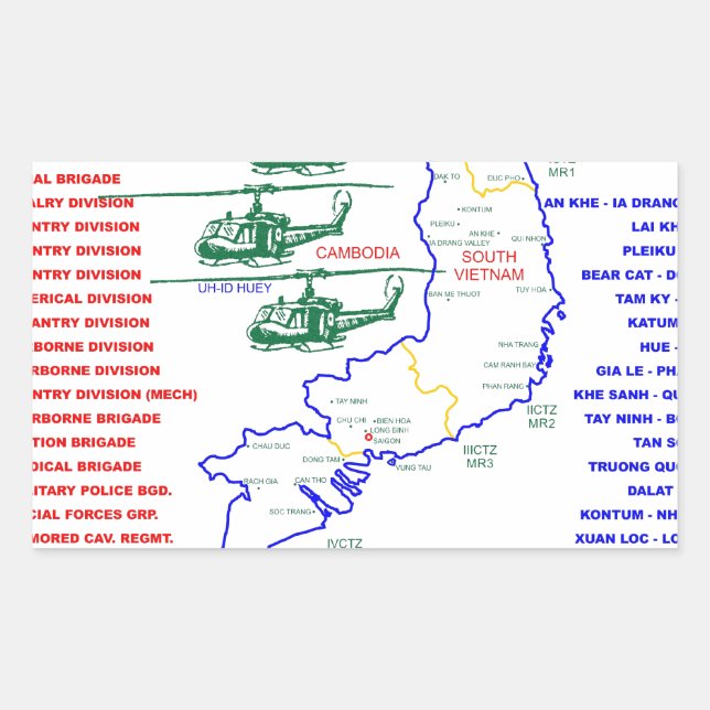 VIETNAM WAR. AMERICAN ARMY VETERAN STICKER (Front)