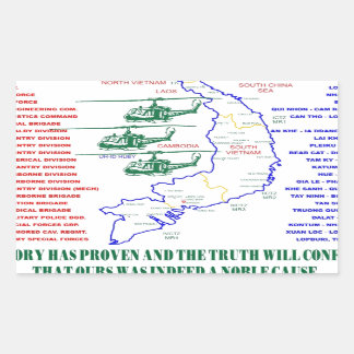 VIETNAM WAR. AMERICAN ARMY VETERAN STICKER