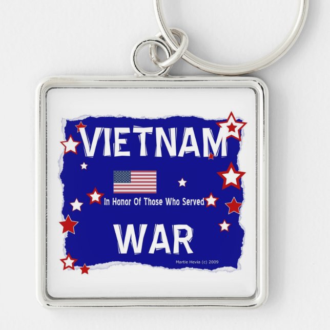 Vietnam War - In Honour Keychain (Front)