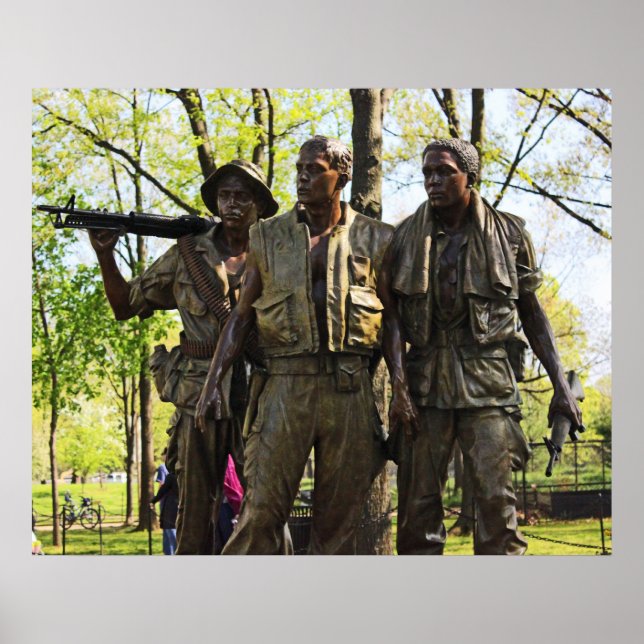Vietnam War Memorial Poster (Front)