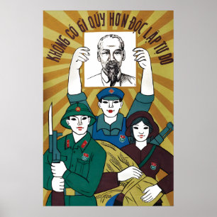 Vietnam War Poster Nothing is more precious than
