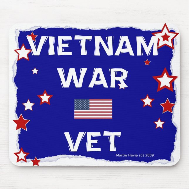 Vietnam War Vet - In Honour - Mousepad (Front)