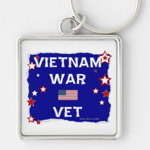 Vietnam War Vet Keychain