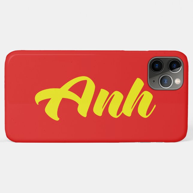 Vietnamese Brother - Anh ~ Tiếng Việt Language Case-Mate iPhone Case (Back (Horizontal))