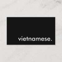 vietnamese.