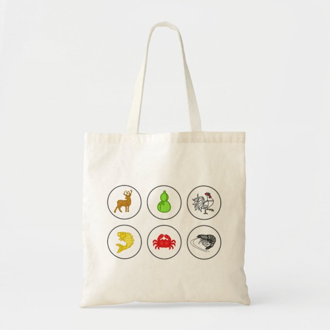 Vietnamese Dice Game Tote Bag (Front)