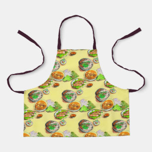 Vietnamese dishes apron