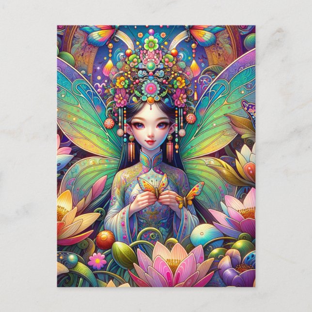 Vietnamese Fairy Postcard (Front)