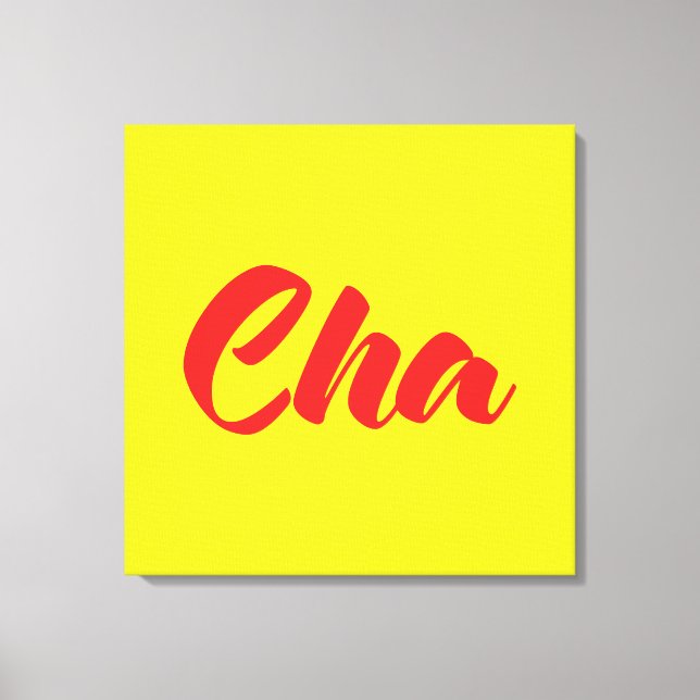 Vietnamese Father - Cha ~ Tiếng Việt Language Canvas Print (Front)