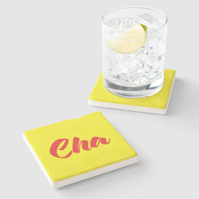 Vietnamese Father - Cha ~ Tiếng Việt Language Stone Coaster (Side)