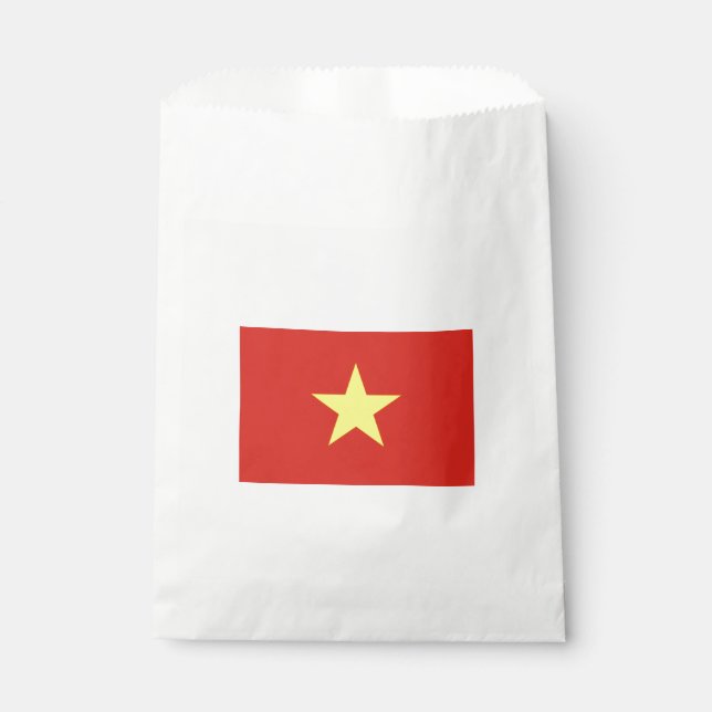 Vietnamese Flag (Vietnam) Favour Bag (Front)