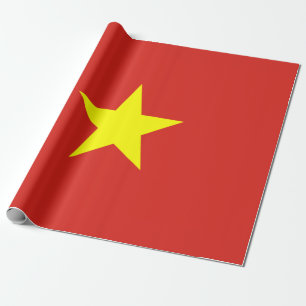Vietnamese Flag (Vietnam) Wrapping Paper