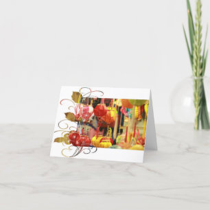 Vietnamese Lantern Notecard