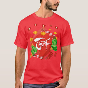 Vietnamese Lunar New YearTet 2022 Decoration Li Xi T-Shirt