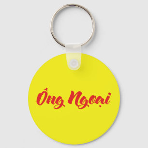 Vietnamese (Maternal) Grandfather - Ông Ngoại Keychain