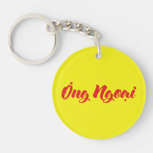 Vietnamese (Maternal) Grandfather - Ông Ngoại Keychain