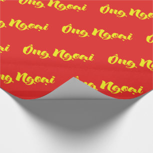 Vietnamese (Maternal) Grandfather - Ông Ngoại Wrapping Paper