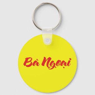 Vietnamese (Maternal) Grandmother - Bà Ngoại Keychain
