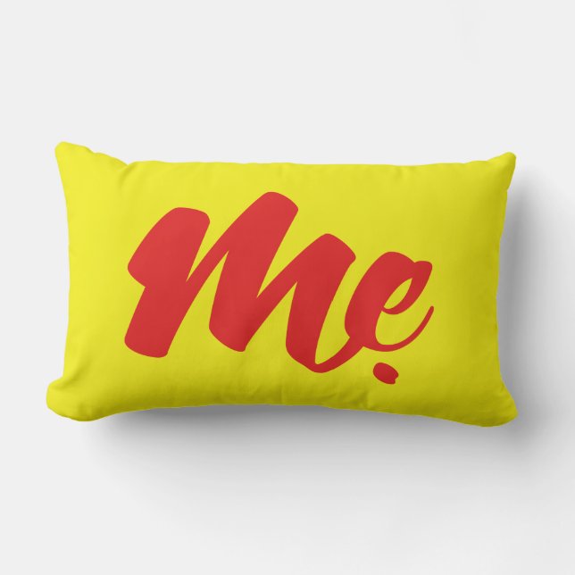 Vietnamese Mother - Mẹ ~ Tiếng Việt Language Lumbar Pillow (Front)